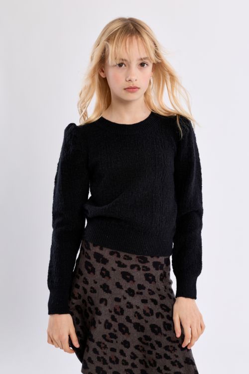 Maglione in maglia con spalle arricciate - Molly Bracken Girl