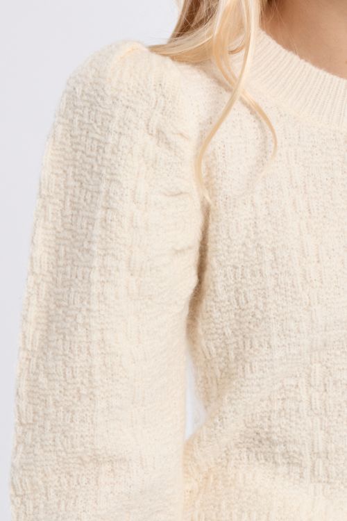 Maglione in maglia con spalle arricciate - Molly Bracken Girl