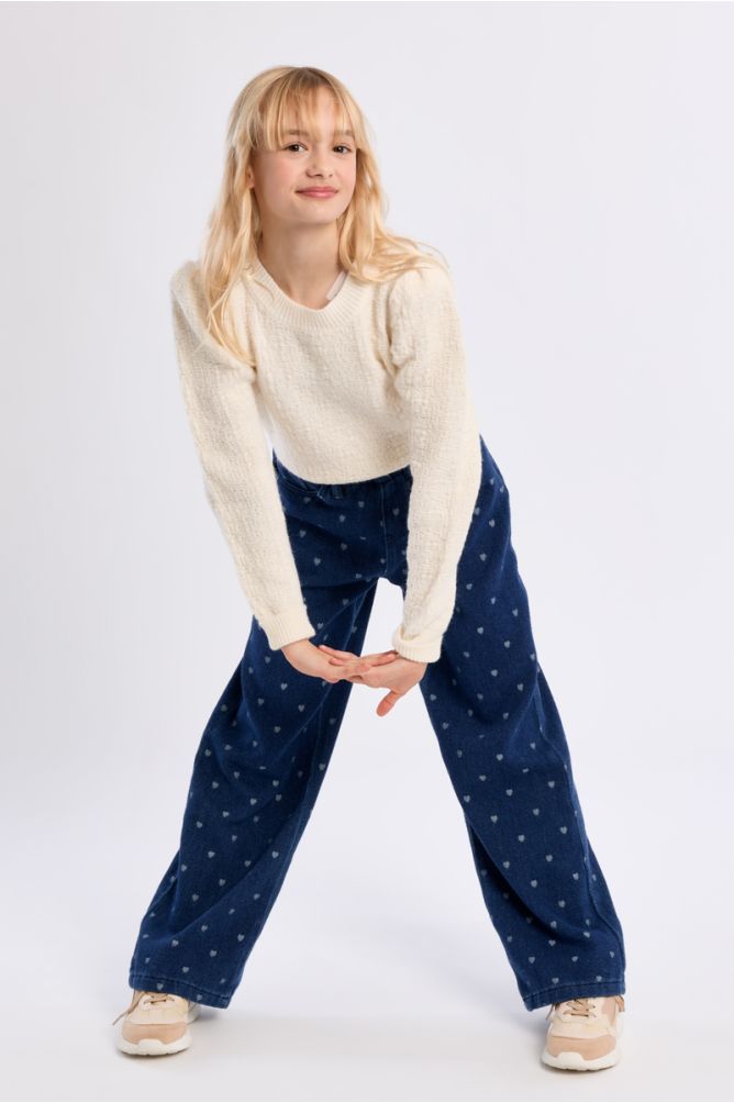 Maglione in maglia con spalle arricciate - Molly Bracken Girl