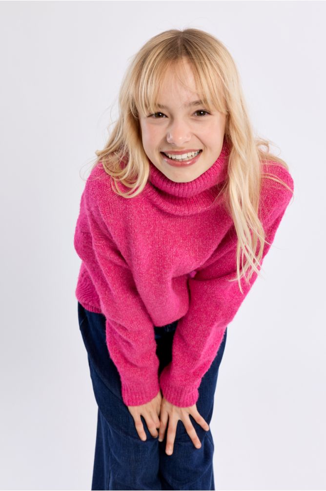Maglione oversize a dolcevita - Molly Bracken Girl