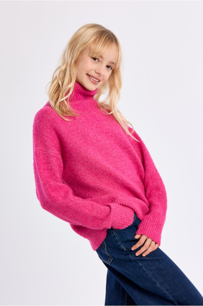 Maglione oversize a dolcevita - Molly Bracken Girl