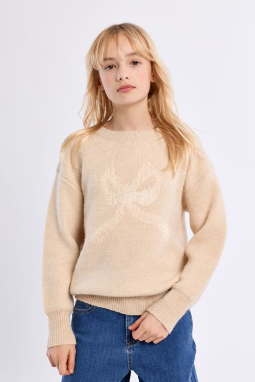 Jersey de manga larga estampado lazo