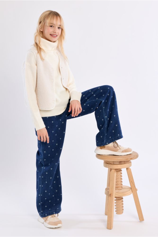 Giacca smanicata effetto montone - Molly Bracken Girl