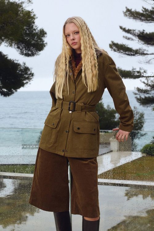 Parka con cintura in cotone - Molly Bracken