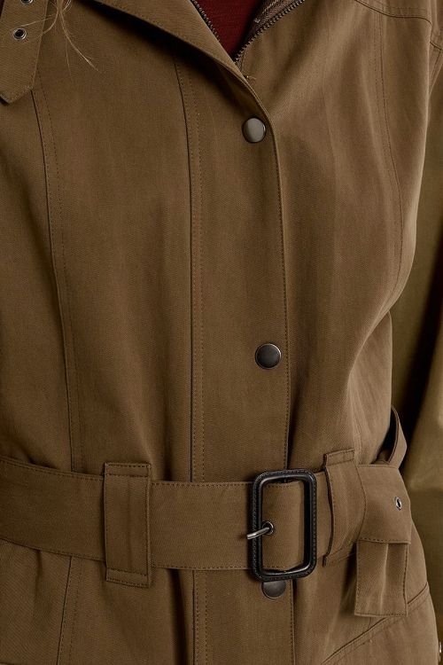 Parka con cintura in cotone - Molly Bracken