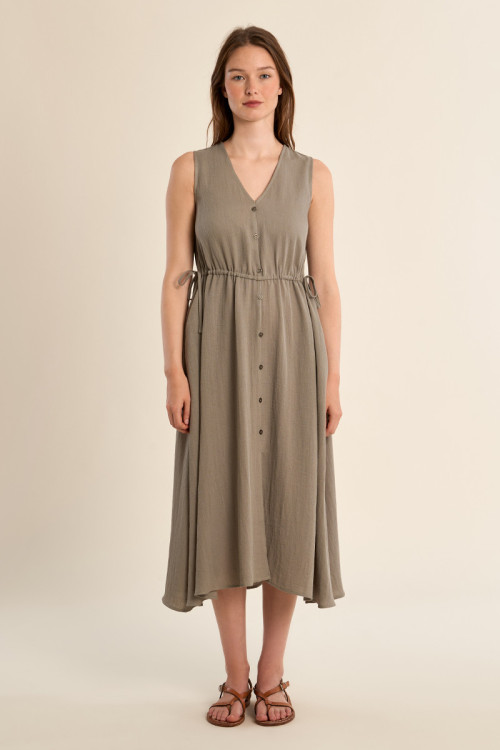 Robe longue, décontractée