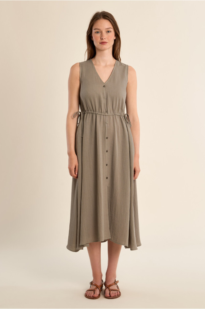 Robe longue, décontractée