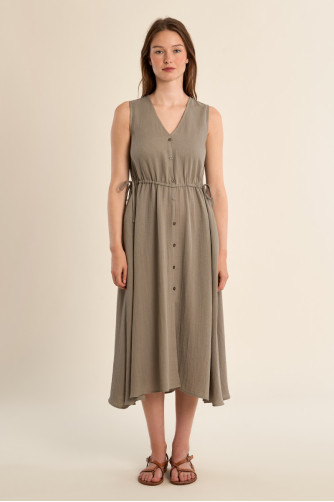 Robe longue, décontractée