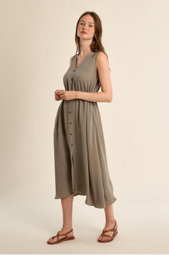 Robe longue, décontractée