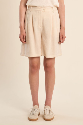 Short de blazer taille haute