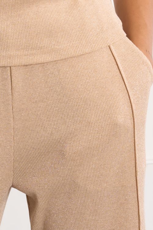 Iridescent jogger pants