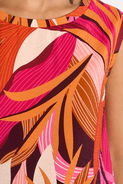 Graphic print tank top