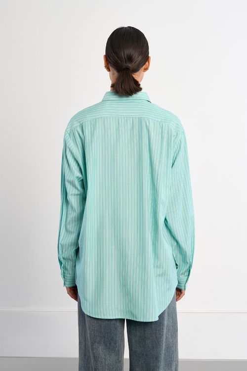 Chemise oversize rayée