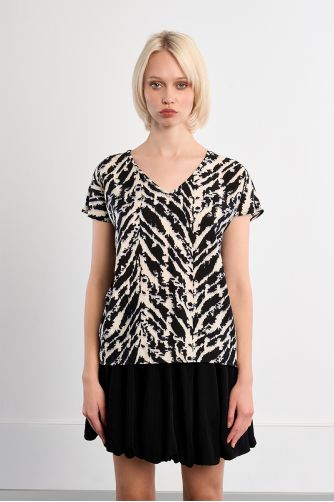 St. Barts print top