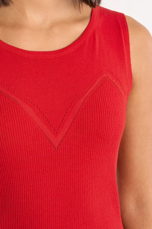 Débardeur en maille