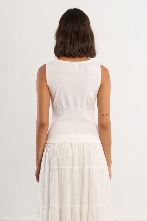 Knitted tank top