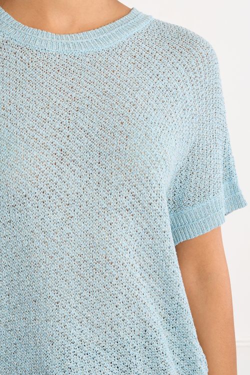 Short-sleeved knit