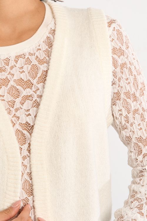 Sleeveless bolero