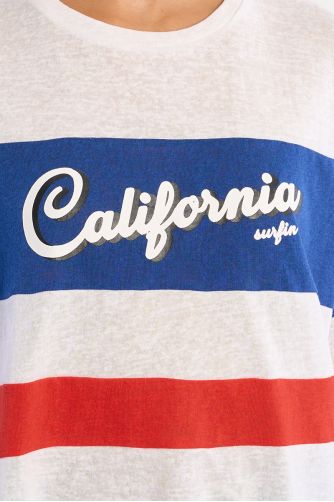T-shirt oversize California