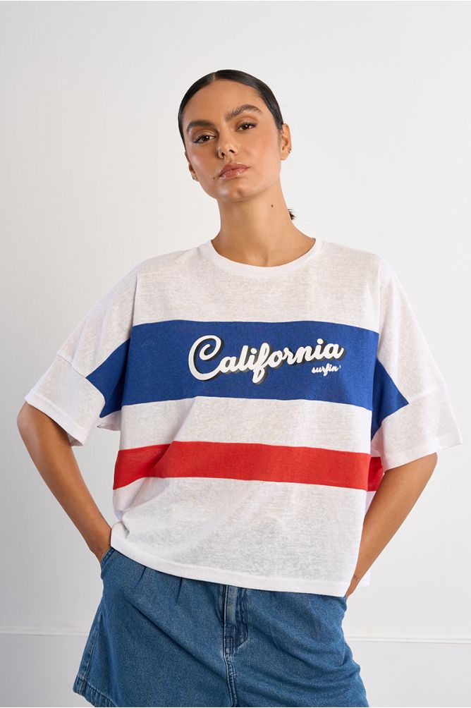 T-shirt oversize California