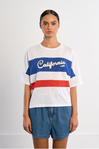 T-shirt oversize California