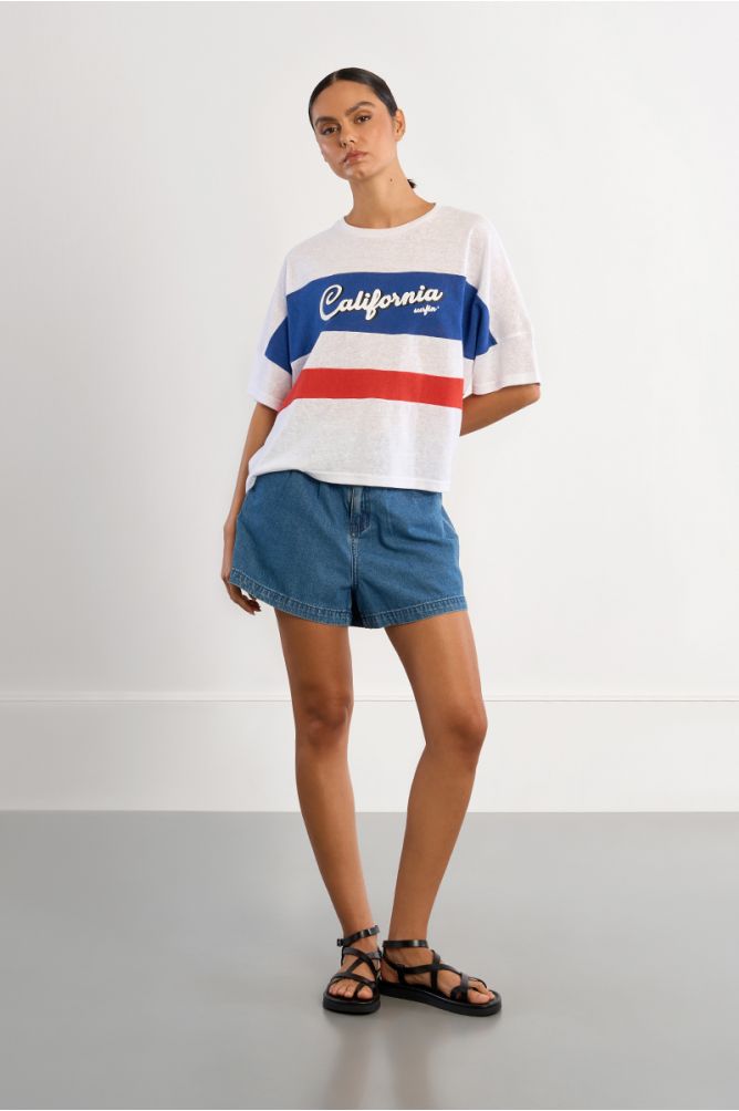 T-shirt oversize California