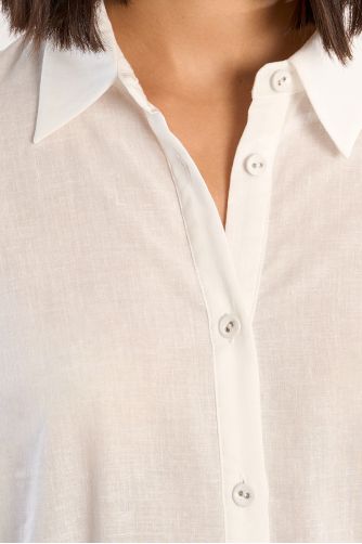 Lightweight straight shirt