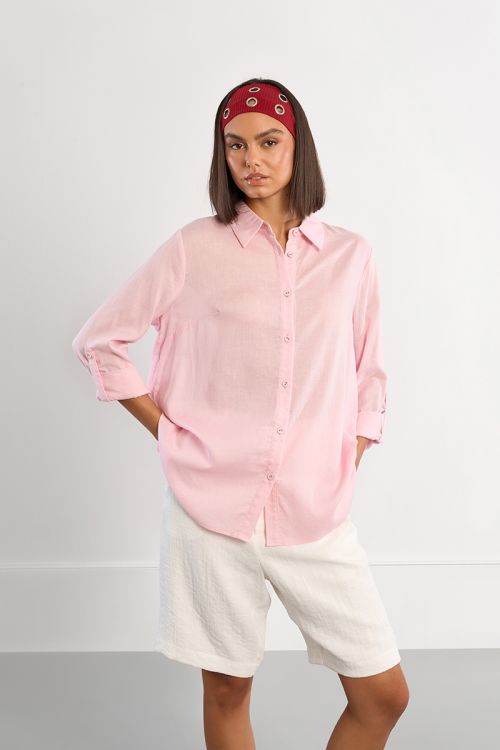 Lightweight straight shirt
