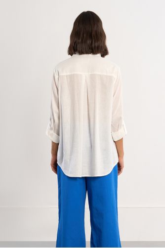 Lightweight straight shirt