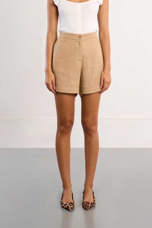 Linen shorts
