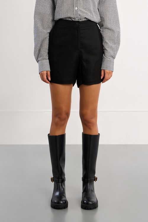 Linen shorts