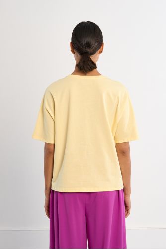T-shirt oversize palmier