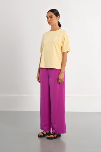 Oversized palm tree T-shirt