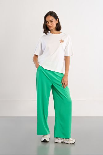 Oversized palm tree T-shirt