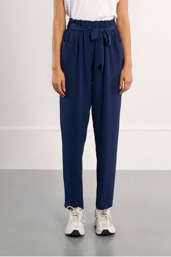 Paperbag waist trousers