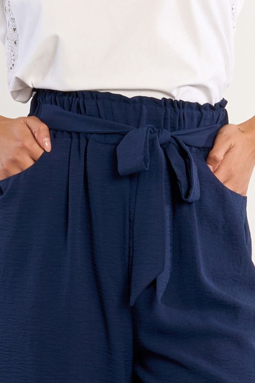 Pantalon taille paperbag