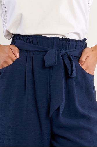 Paperbag waist trousers