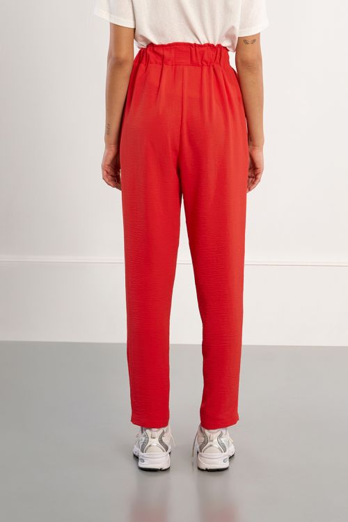 Paperbag waist trousers