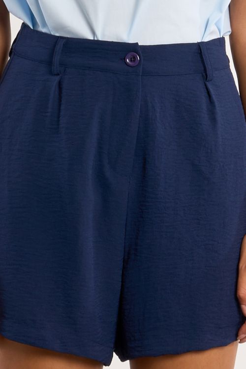 High-waisted shorts