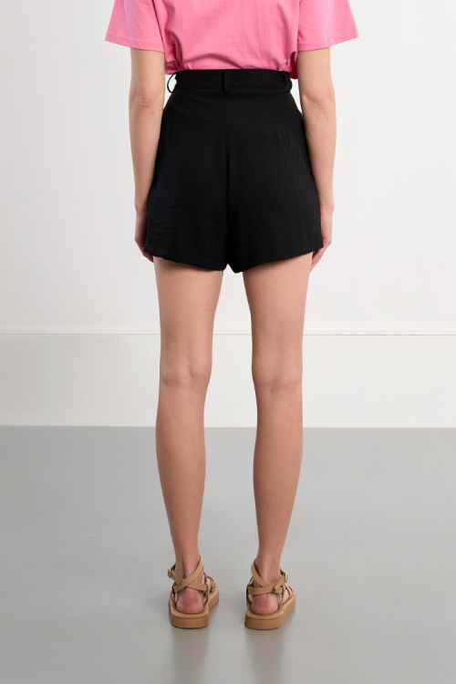 High-waisted shorts