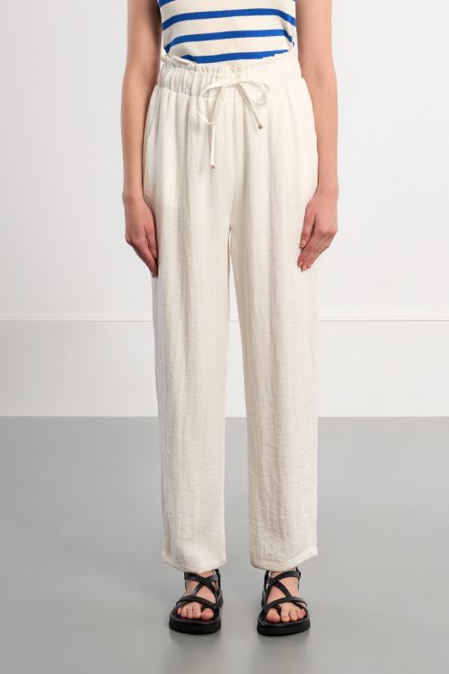 White trousers, straight