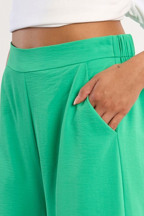 Pantalon basique, taille haute