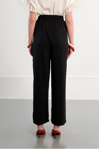 Pantalon basique, taille haute