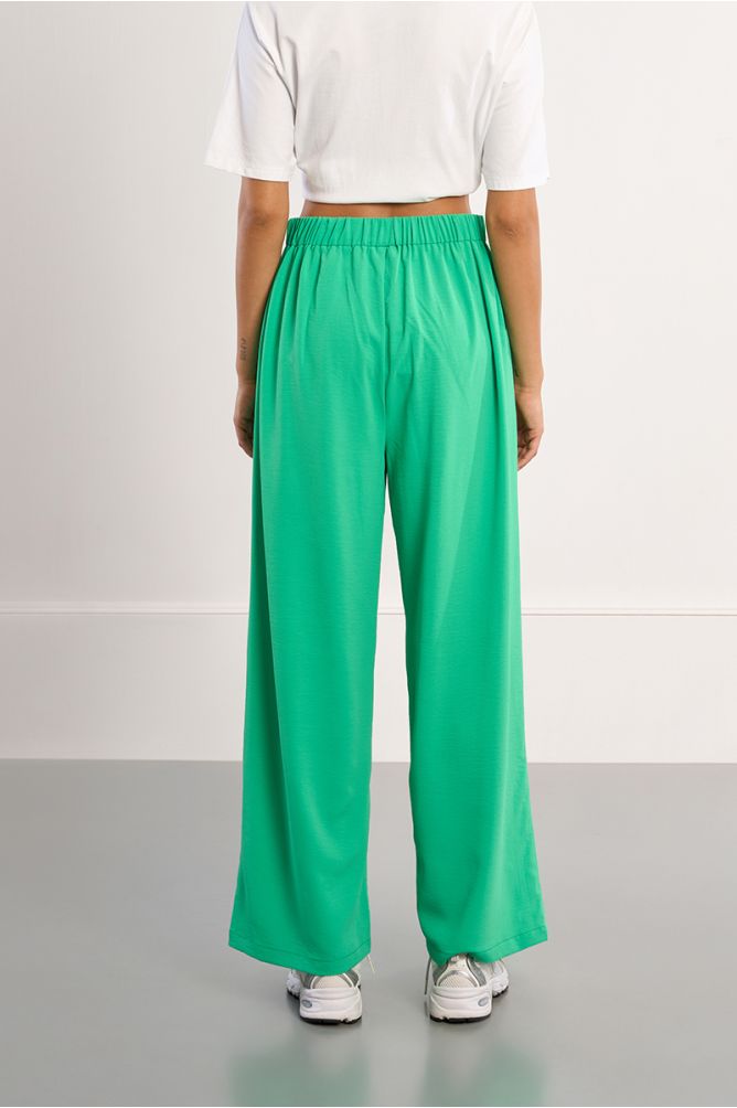 Basic trousers, high waist