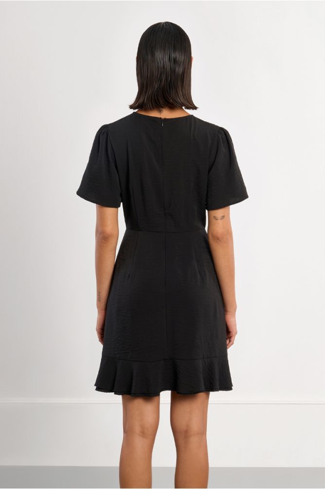 Robe mini asymétrique