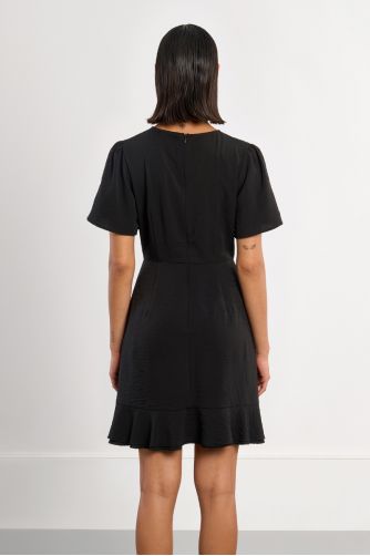 Asymmetrical mini dress