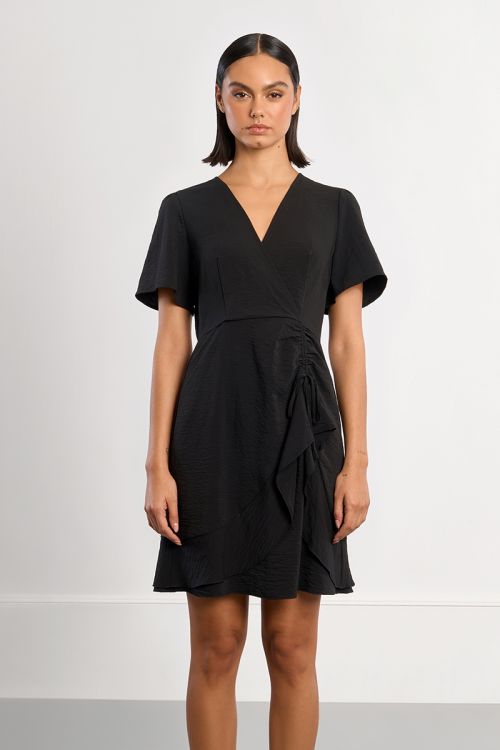 Robe mini asymétrique