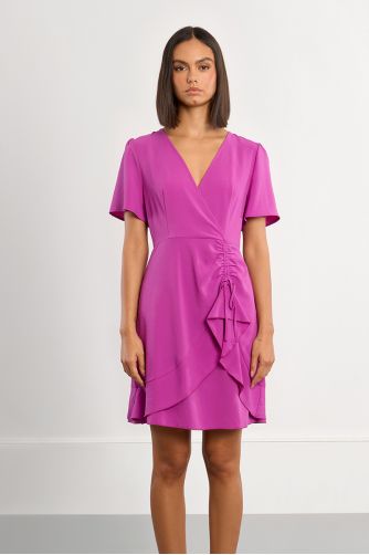 Robe mini asymétrique