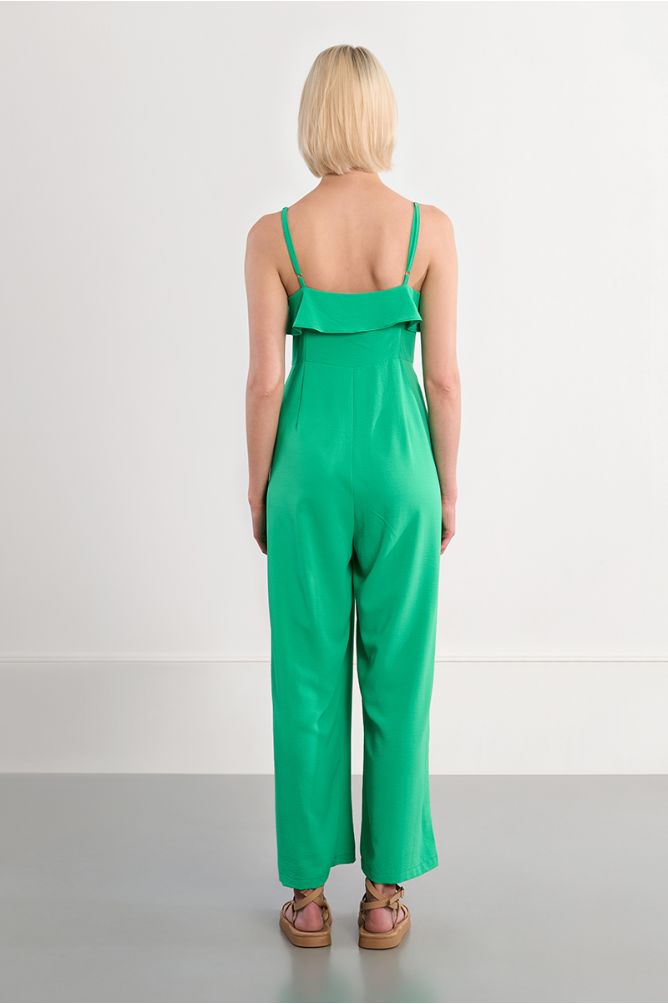 Combi-pantalon à volants