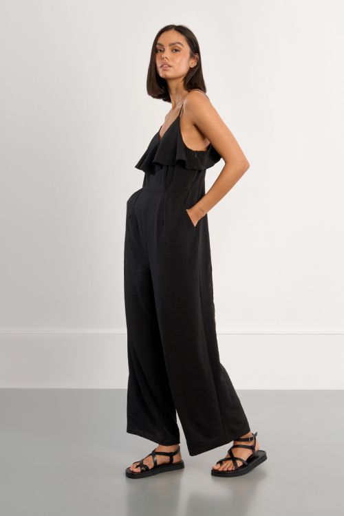 Combi-pantalon à volants